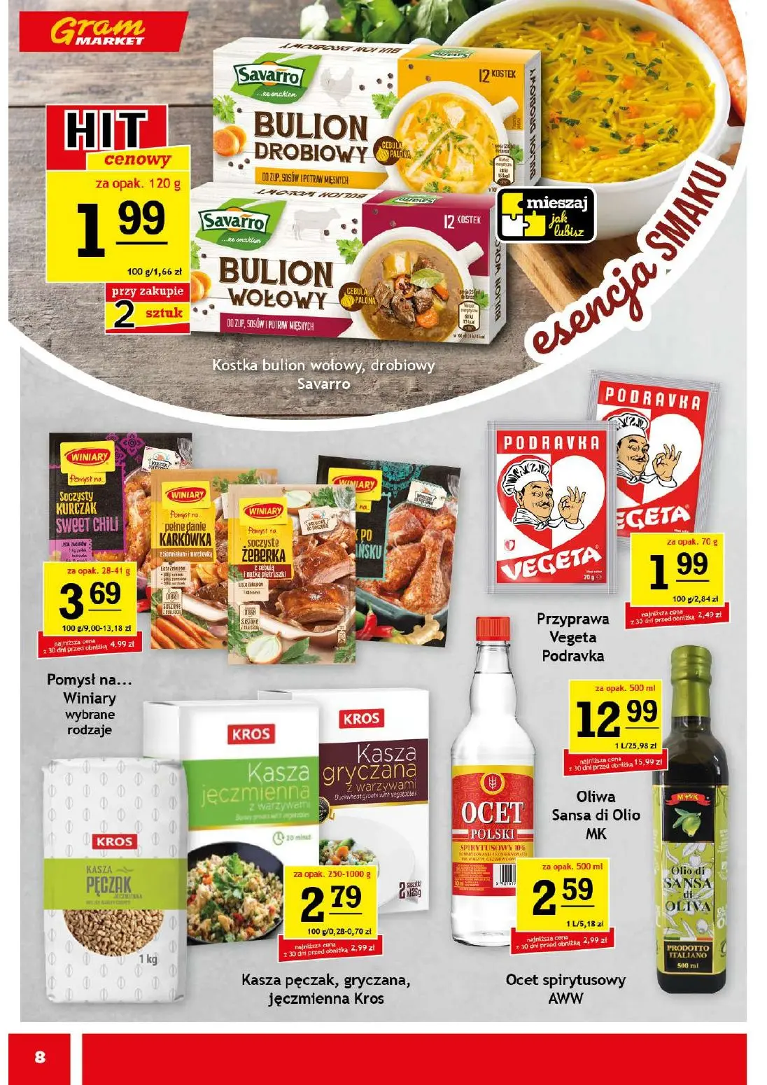 gazetka promocyjna Gram Market Polska sieć sklepów - Strona 8