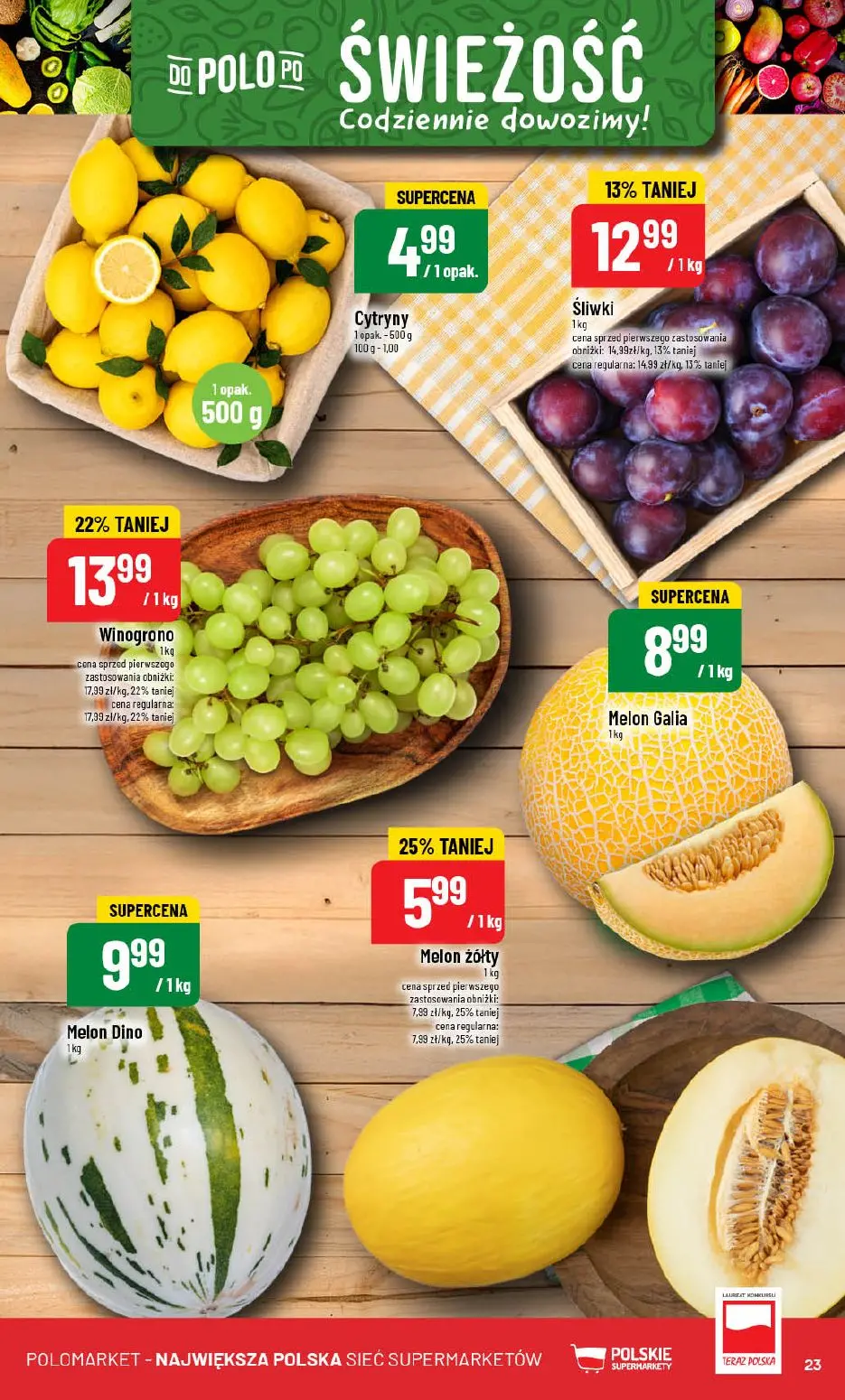 gazetka promocyjna POLOmarket Do Polo po świeżości - Strona 23