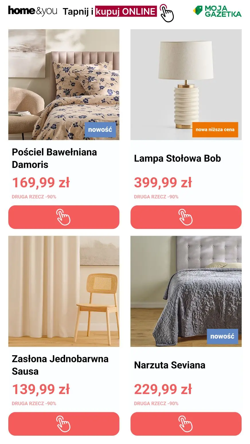 gazetka promocyjna home&you Druga rzecz -90% - Strona 2