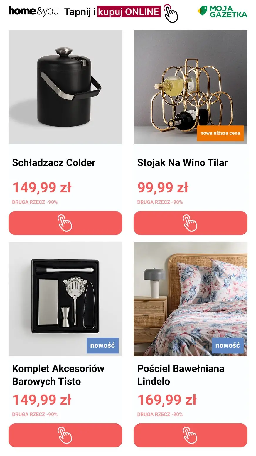 gazetka promocyjna home&you Druga rzecz -90% - Strona 4