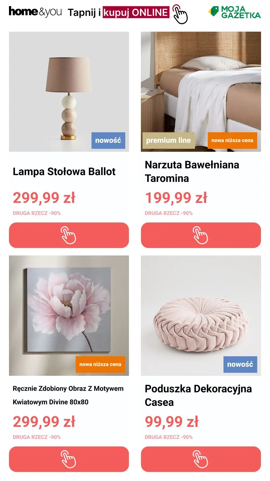 gazetka promocyjna home&you Druga rzecz -90% - Strona 5