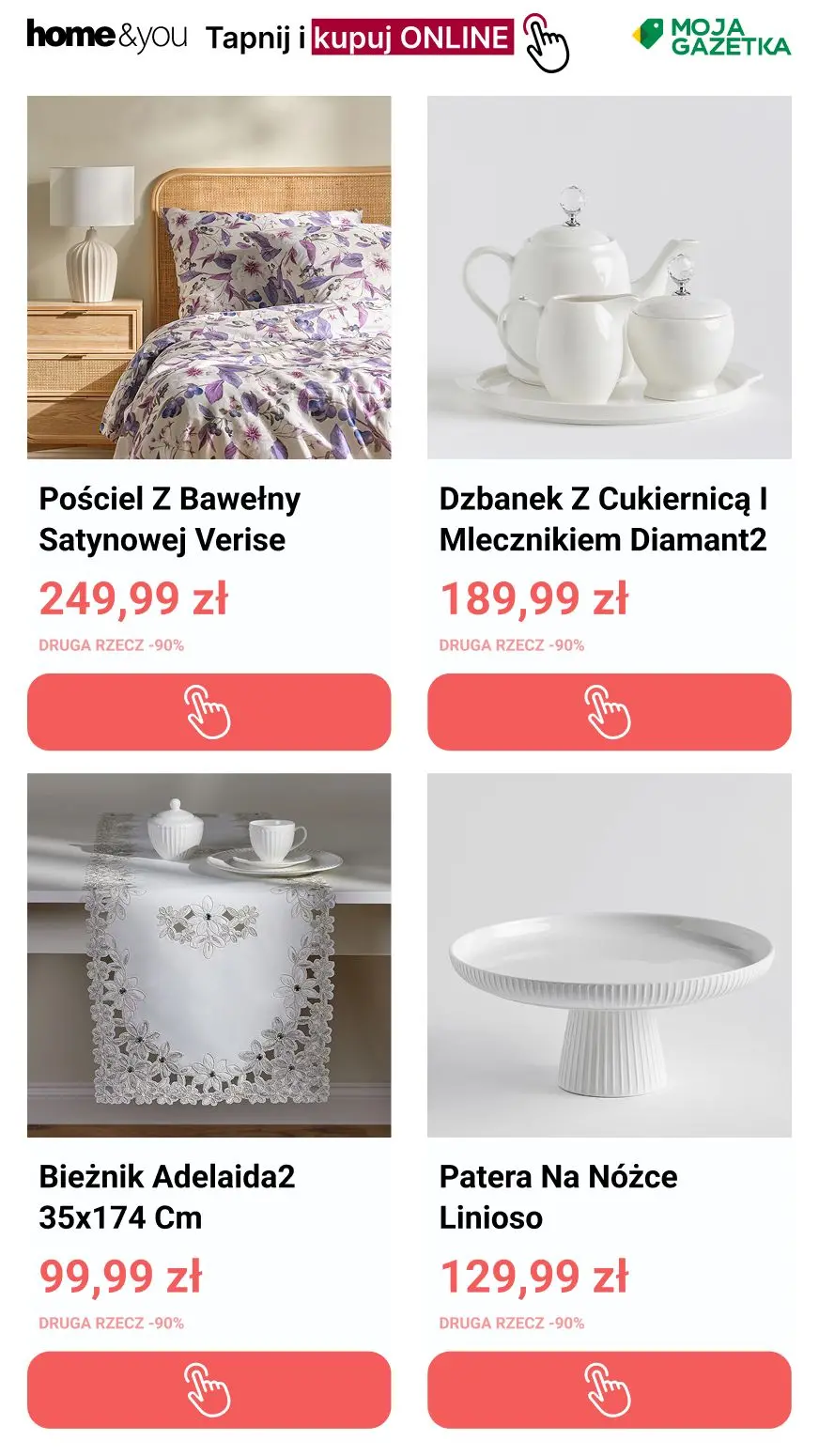 gazetka promocyjna home&you Druga rzecz -90% - Strona 6