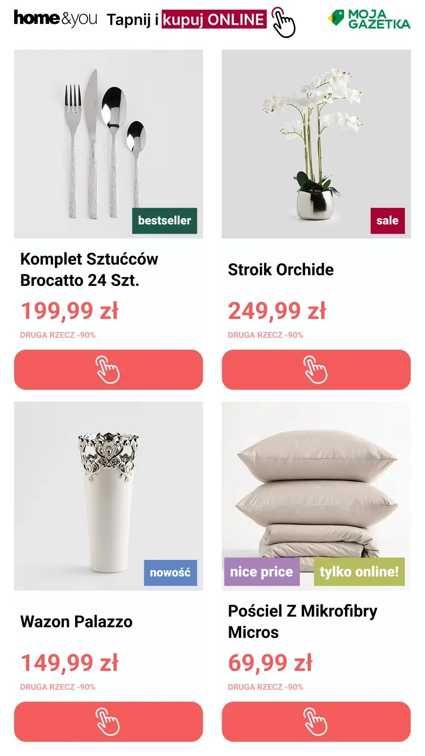 gazetka promocyjna home&you Druga rzecz -90% - Strona 7