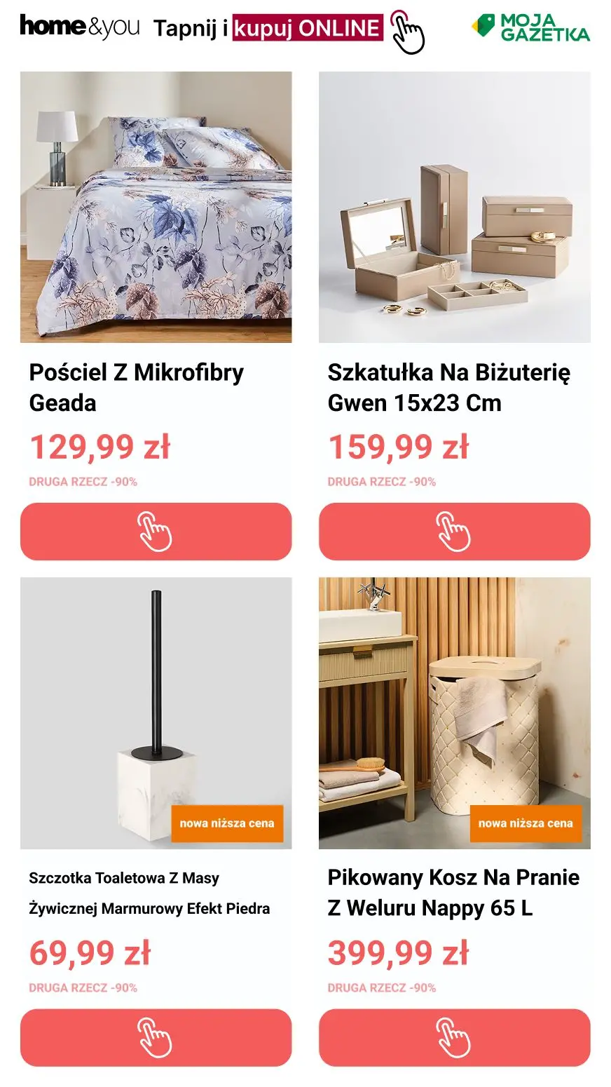 gazetka promocyjna home&you Druga rzecz -90% - Strona 9