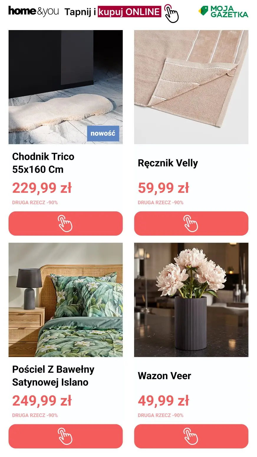 gazetka promocyjna home&you Druga rzecz -90% - Strona 10