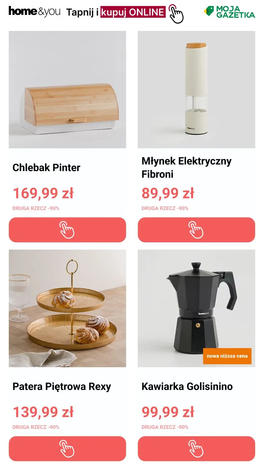 gazetka promocyjna home&you Druga rzecz -90% - Strona 12
