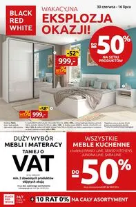 Gazetka promocyjna Black Red White, ważna od 2025-06-30 do 2025-07-16.