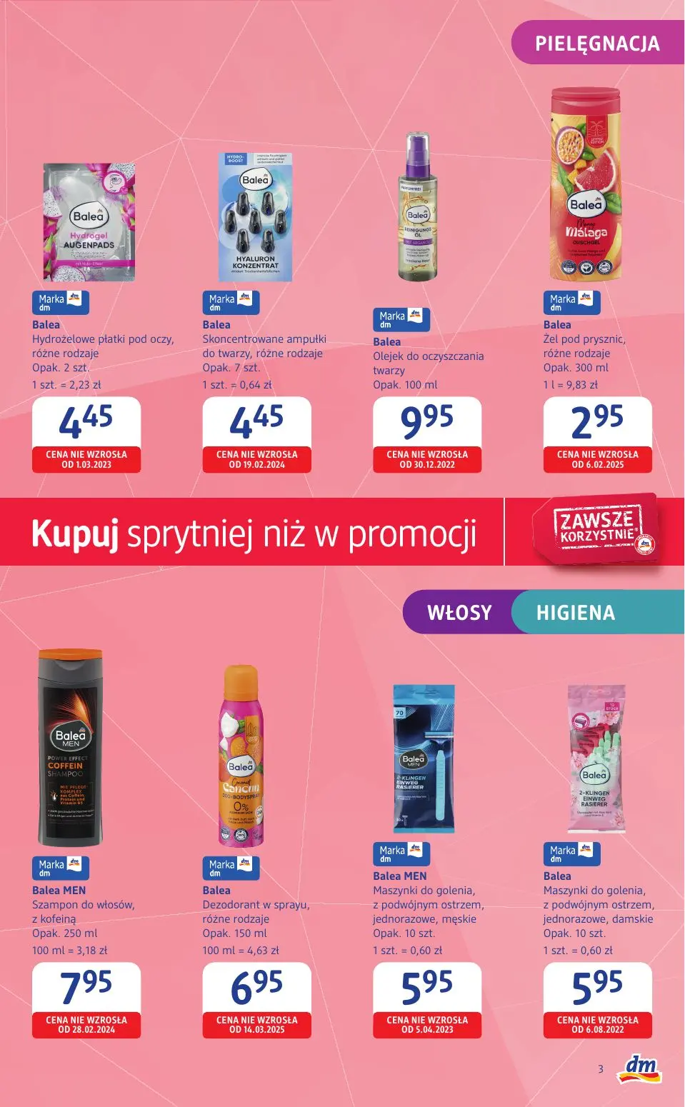 gazetka promocyjna Drogeria dm Zawsze korzystnie - Strona 3