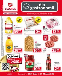 Gazetka promocyjna SELGROS, ważna od 2025-07-03 do 2025-07-16.