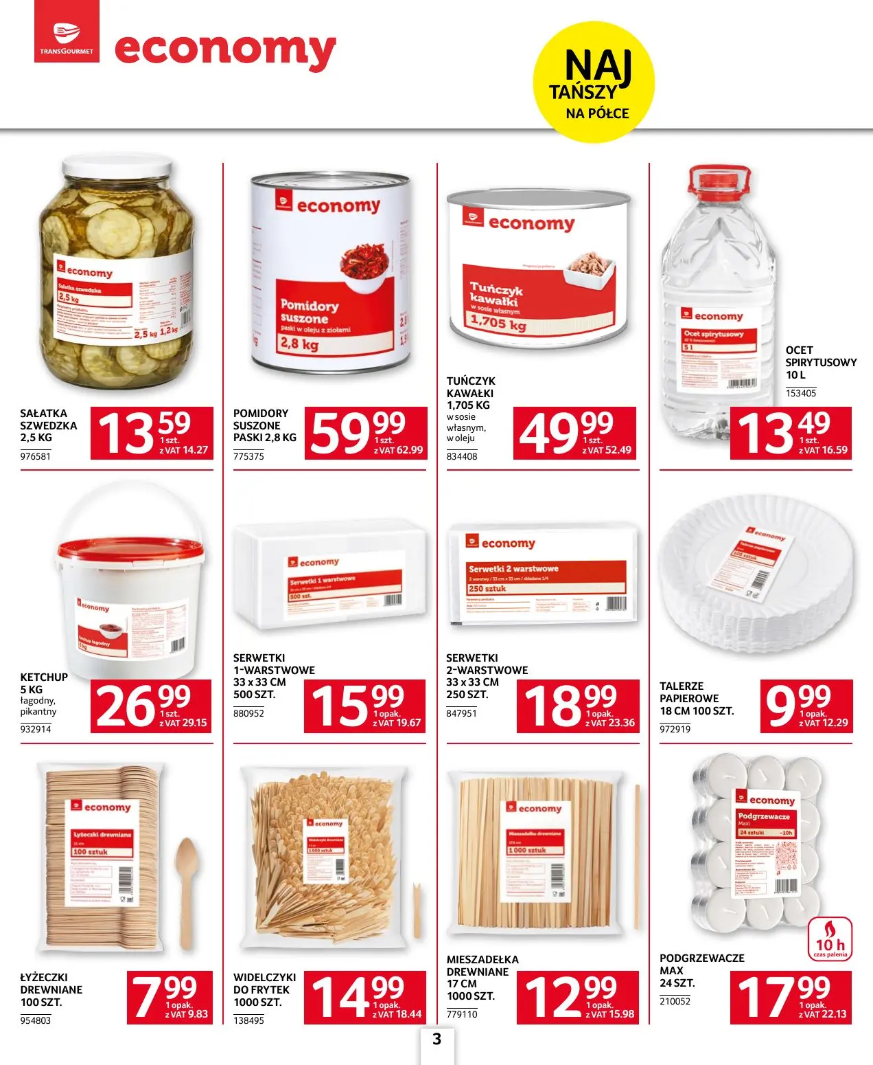 gazetka promocyjna SELGROS Oferta dla gastronomii - Strona 3