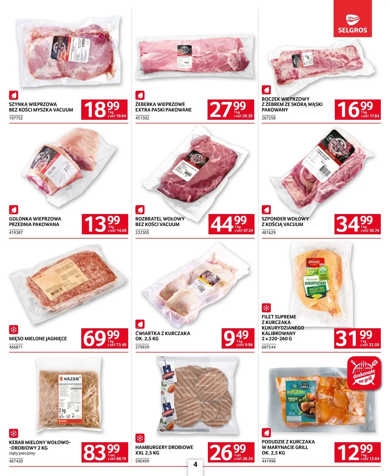 gazetka promocyjna SELGROS Oferta dla gastronomii - Strona 4