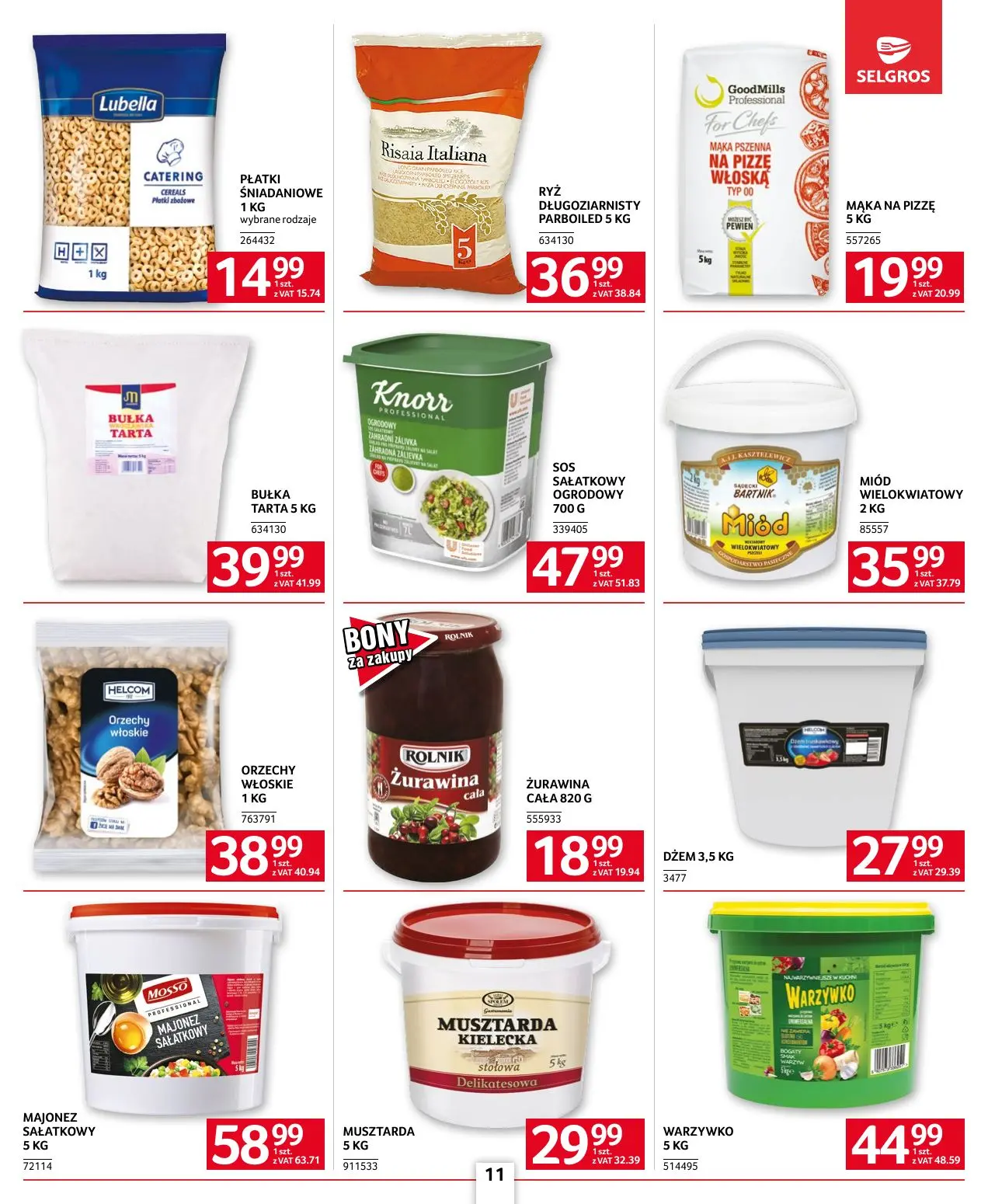 gazetka promocyjna SELGROS Oferta dla gastronomii - Strona 11