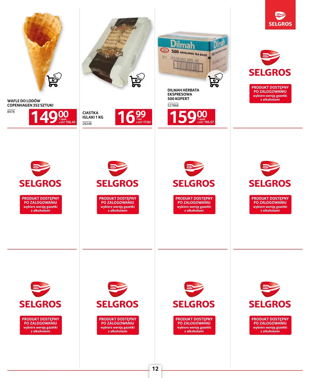 gazetka promocyjna SELGROS Oferta dla gastronomii - Strona 12