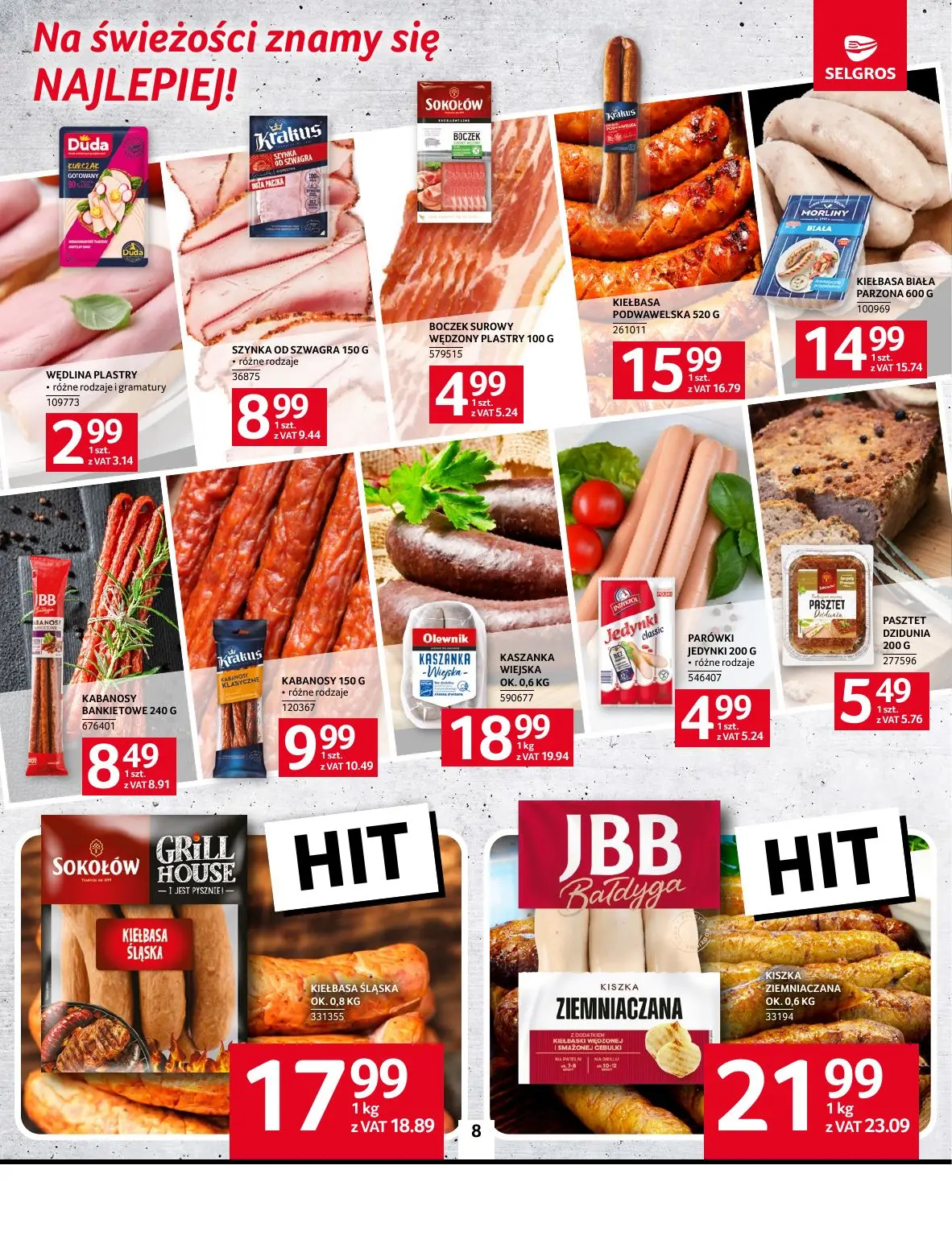 gazetka promocyjna SELGROS Oferta Spożywcza - Strona 8