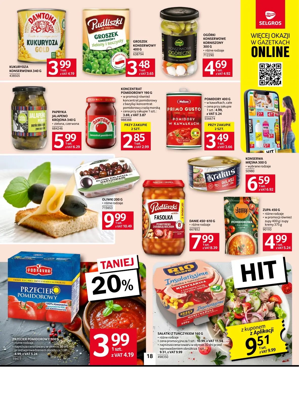 gazetka promocyjna SELGROS Oferta Spożywcza - Strona 18