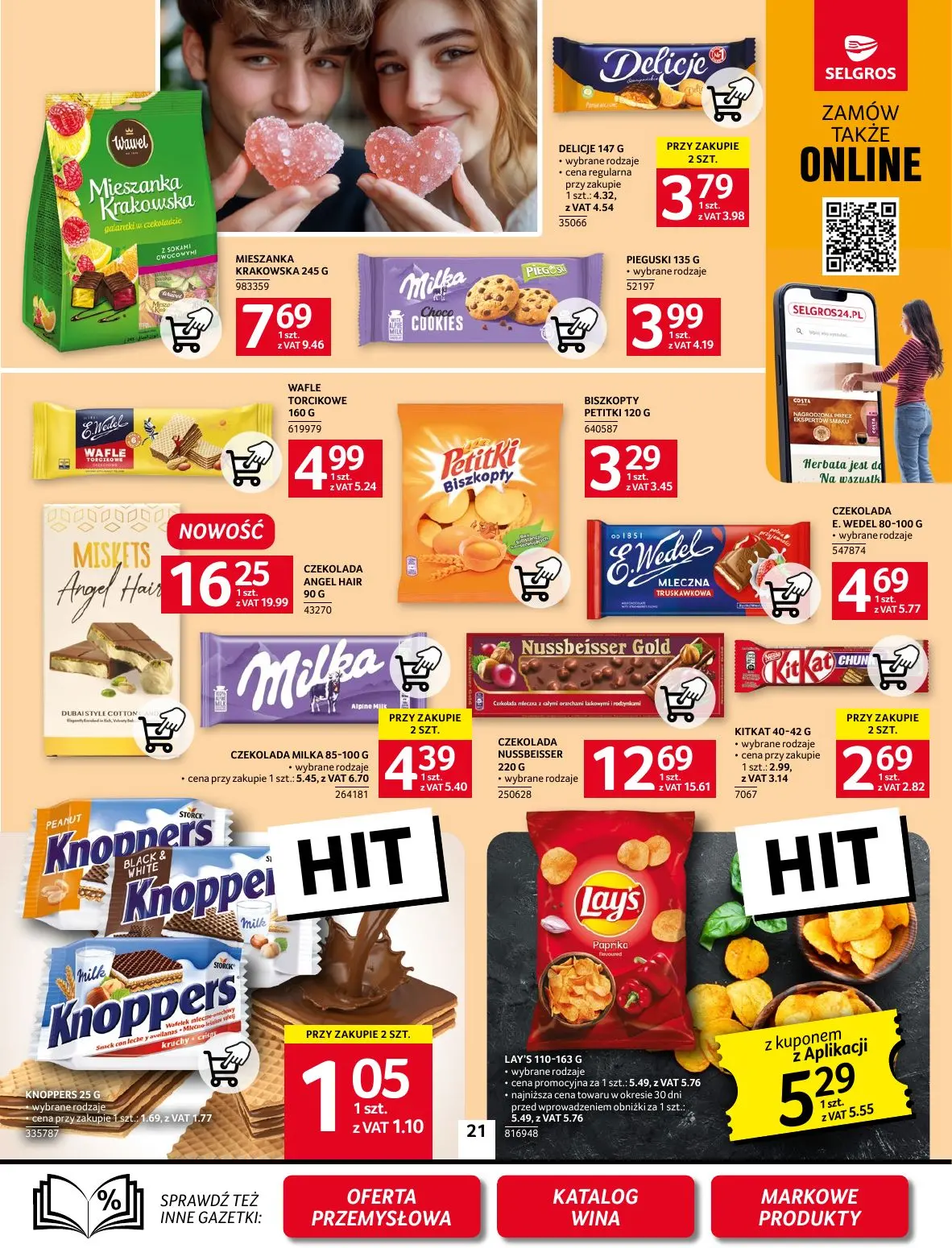 gazetka promocyjna SELGROS Oferta Spożywcza - Strona 21