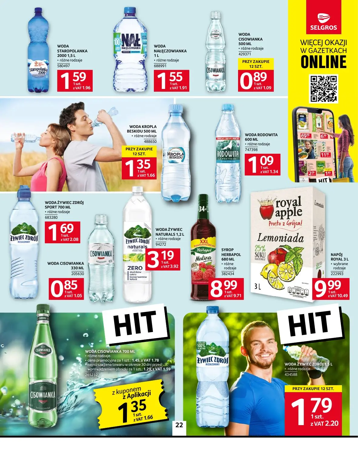 gazetka promocyjna SELGROS Oferta Spożywcza - Strona 22