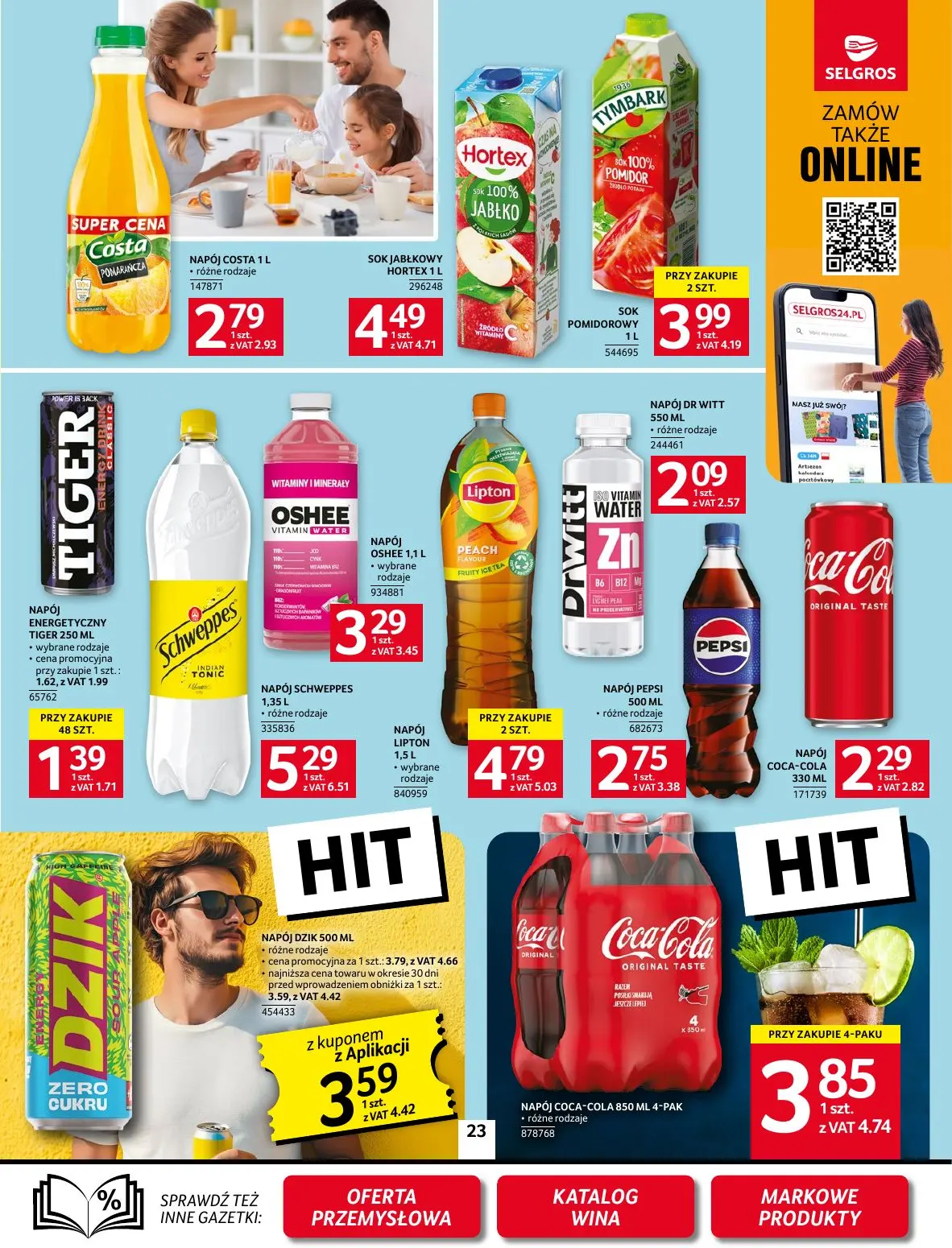gazetka promocyjna SELGROS Oferta Spożywcza - Strona 23