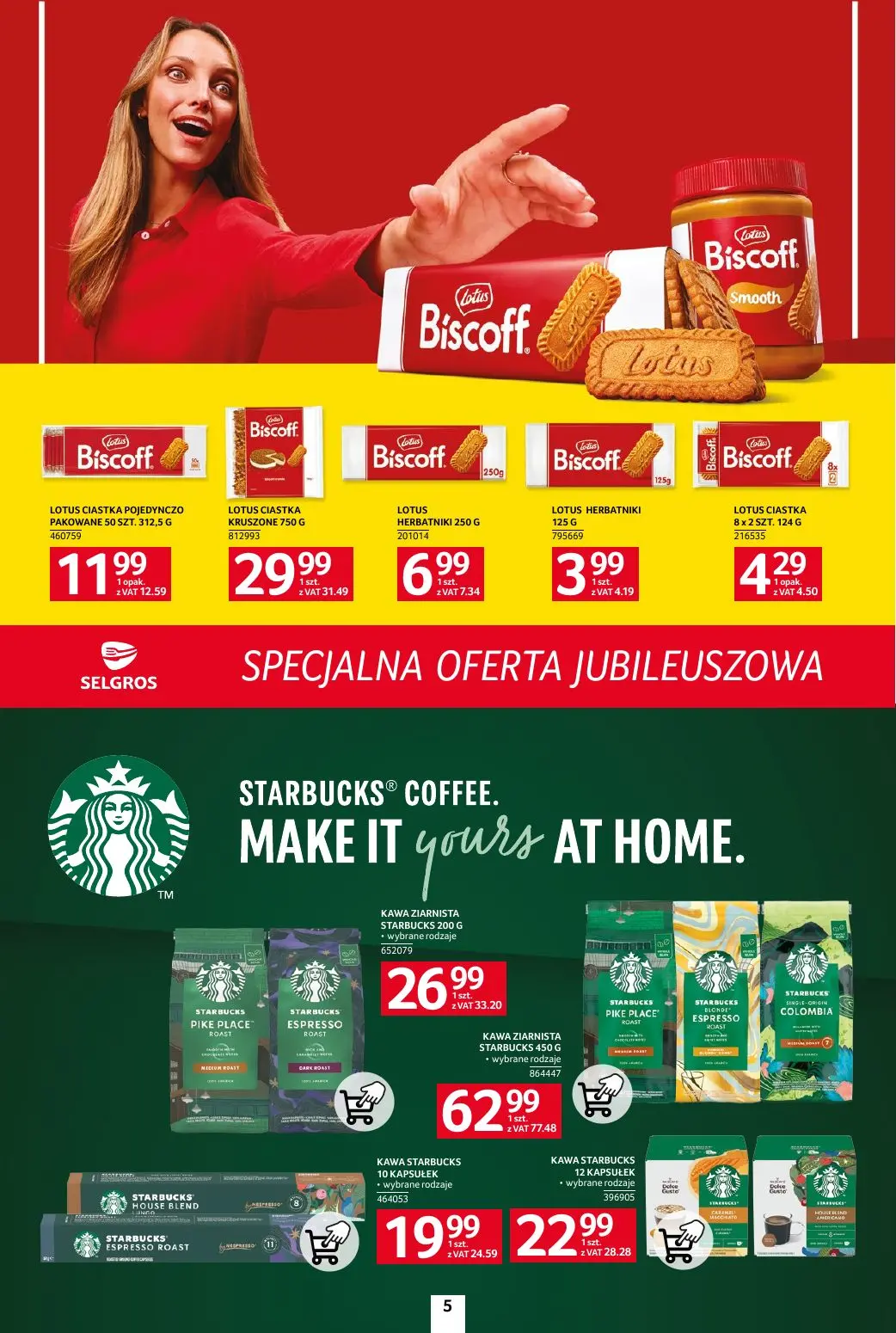 gazetka promocyjna SELGROS Specjalna Oferta Jubileuszowa - Strona 5