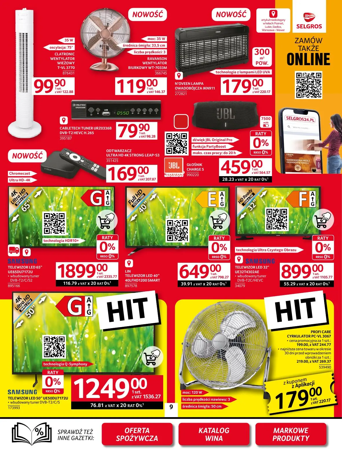 gazetka promocyjna SELGROS Oferta Przemysłowa

 
 - Strona 11