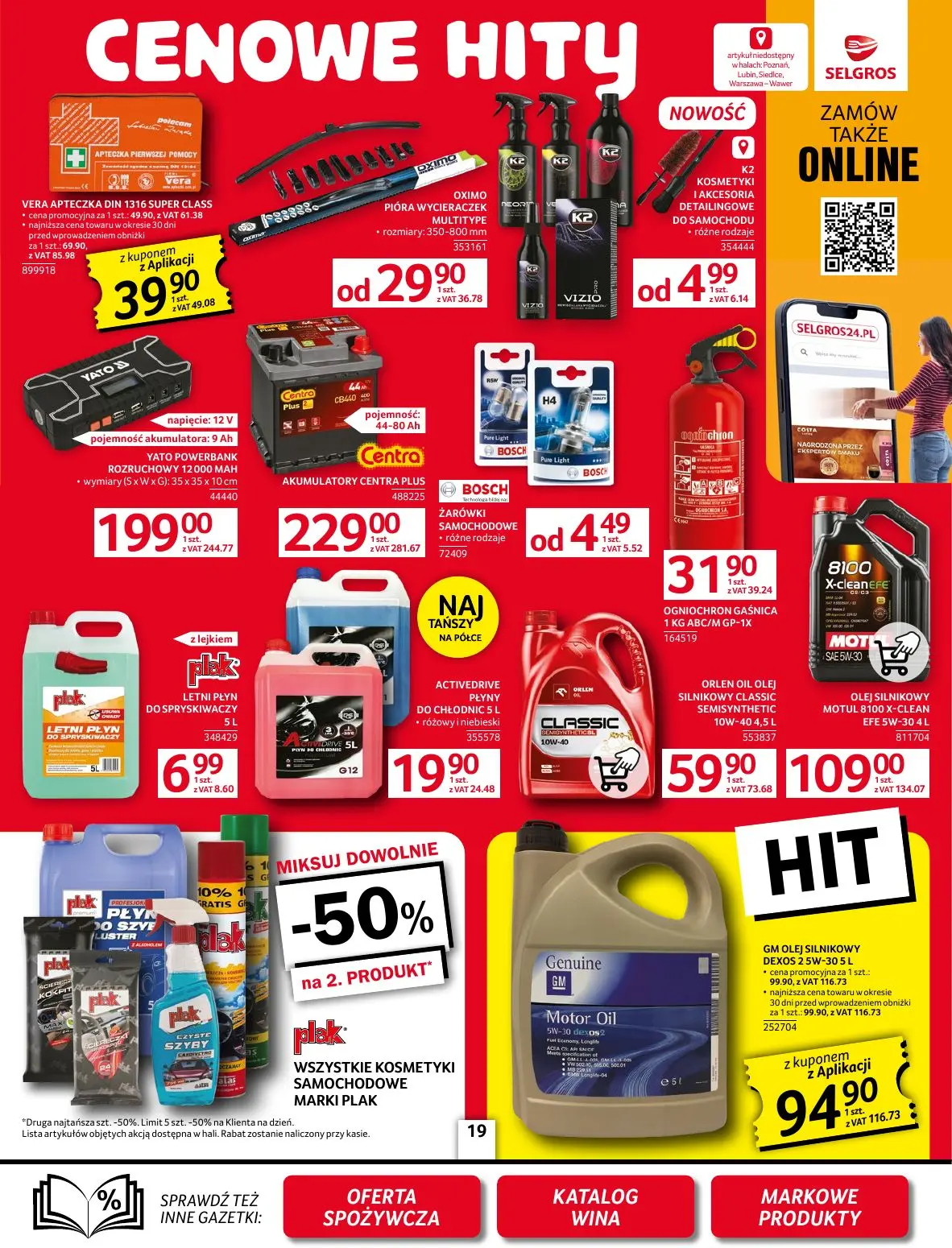 gazetka promocyjna SELGROS Oferta Przemysłowa

 
 - Strona 21