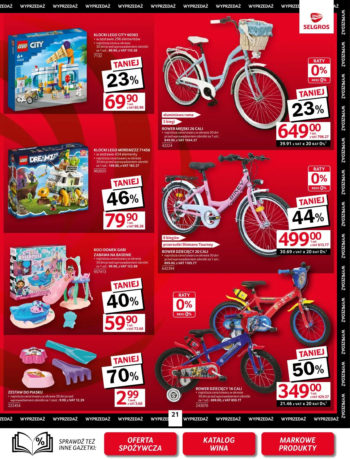 gazetka promocyjna SELGROS Oferta Przemysłowa

 
 - Strona 23