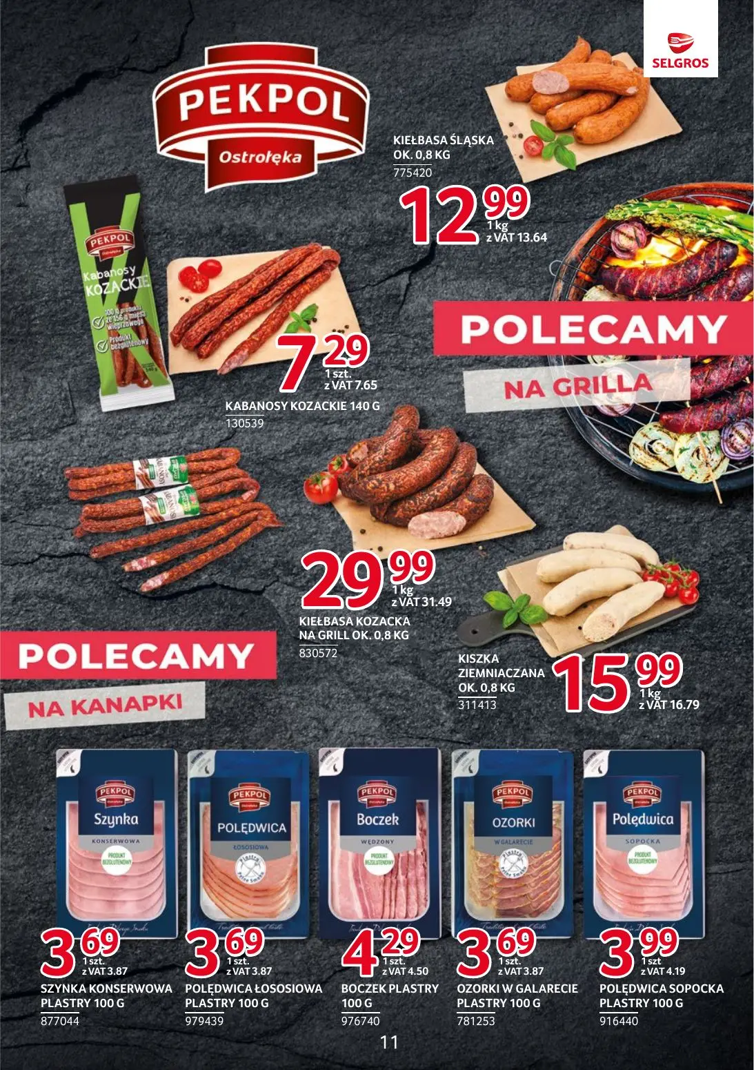 gazetka promocyjna SELGROS Markowe Produkty - Strona 11