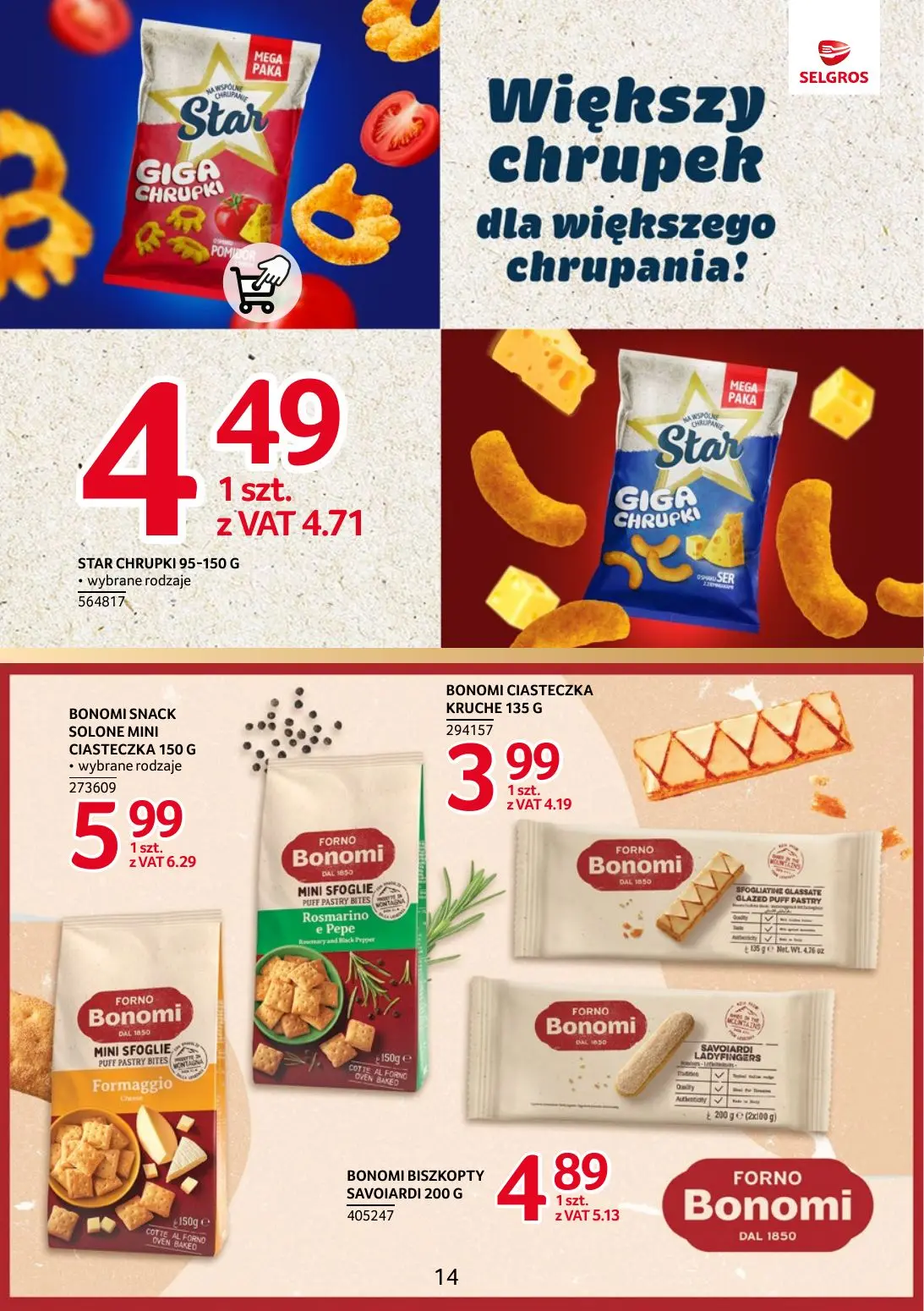 gazetka promocyjna SELGROS Markowe Produkty - Strona 14