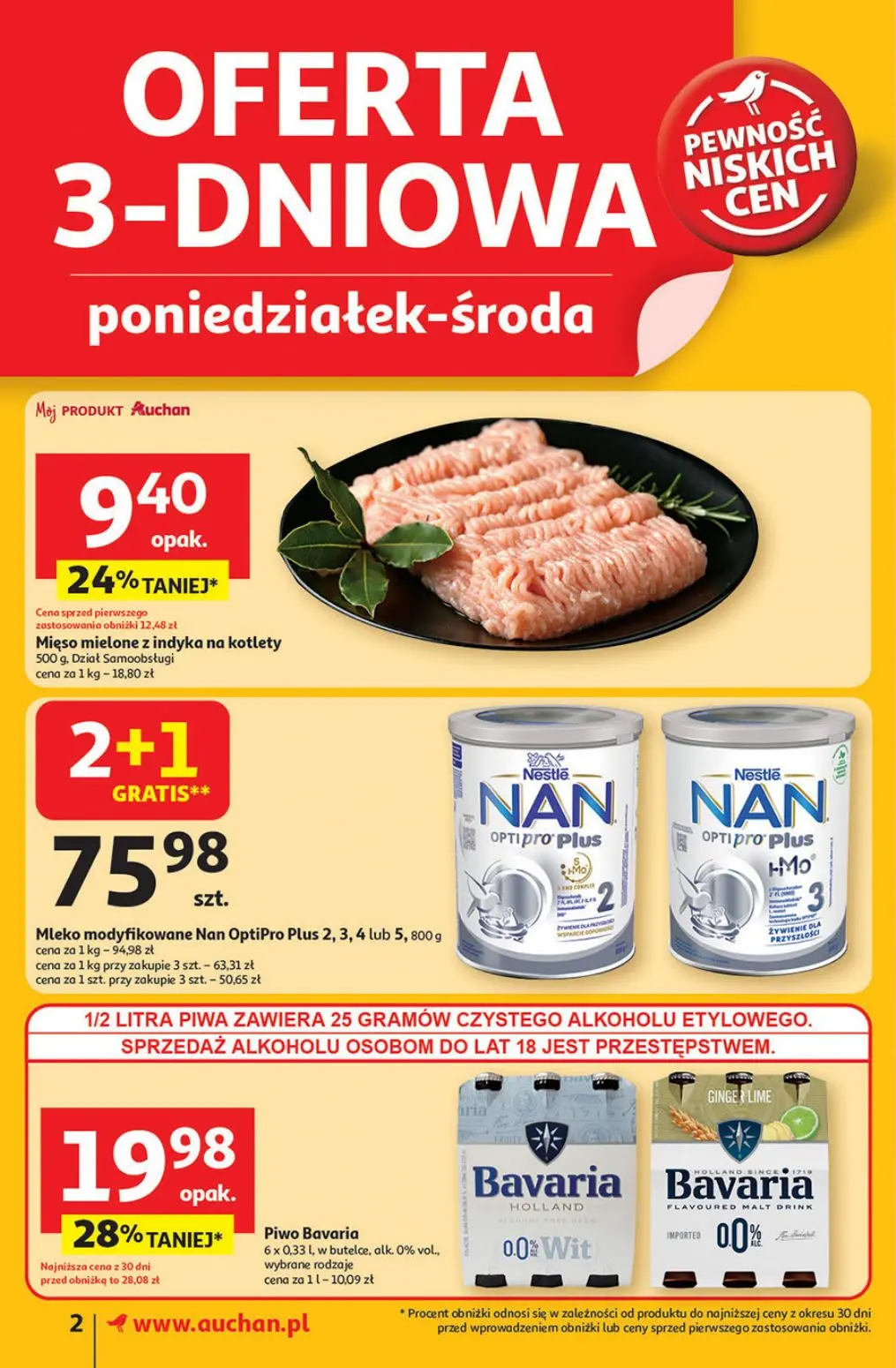 gazetka promocyjna Auchan Supermarket Lato pełne przyjemności - Strona 2