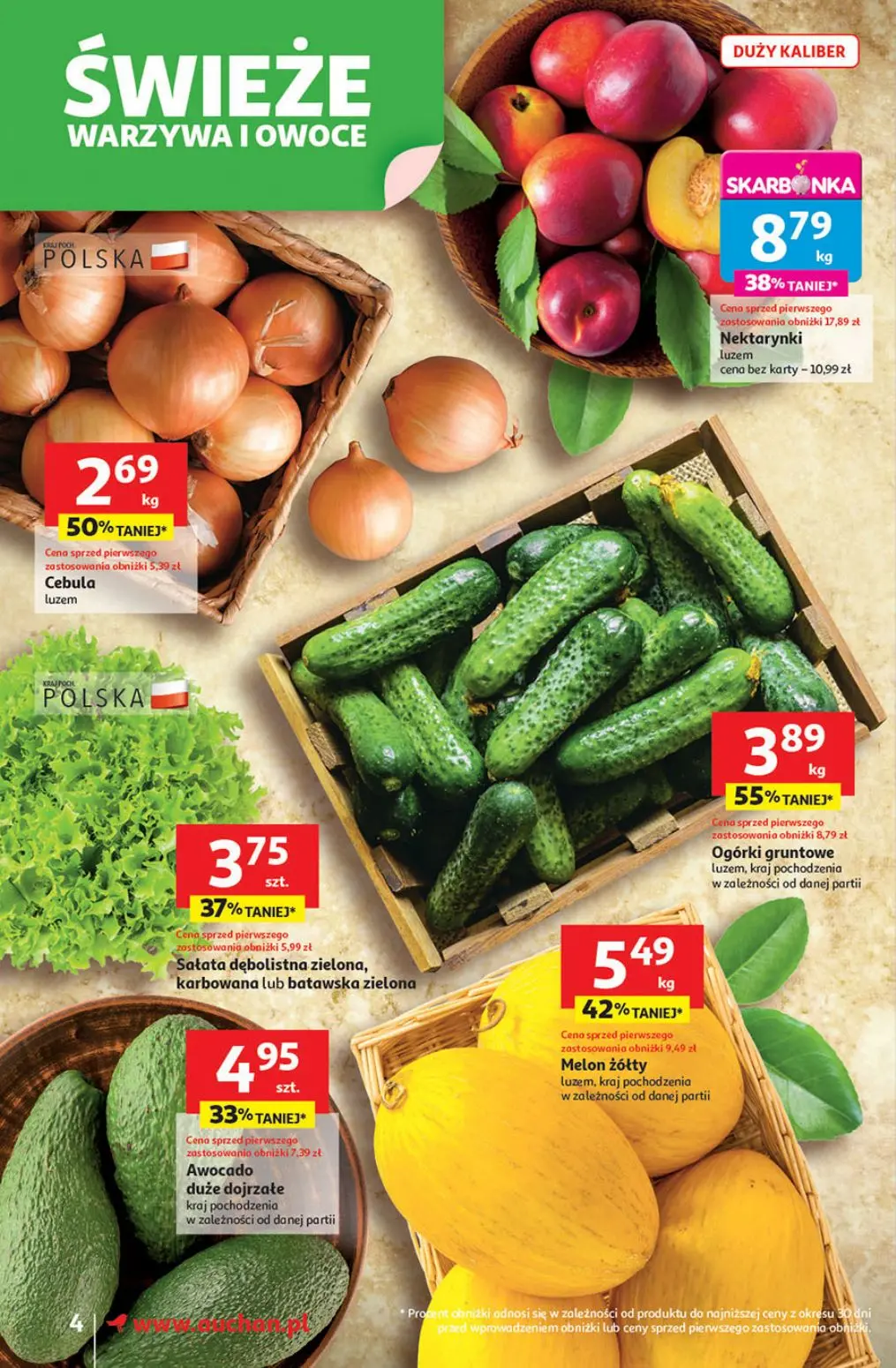 gazetka promocyjna Auchan Supermarket Lato pełne przyjemności - Strona 4
