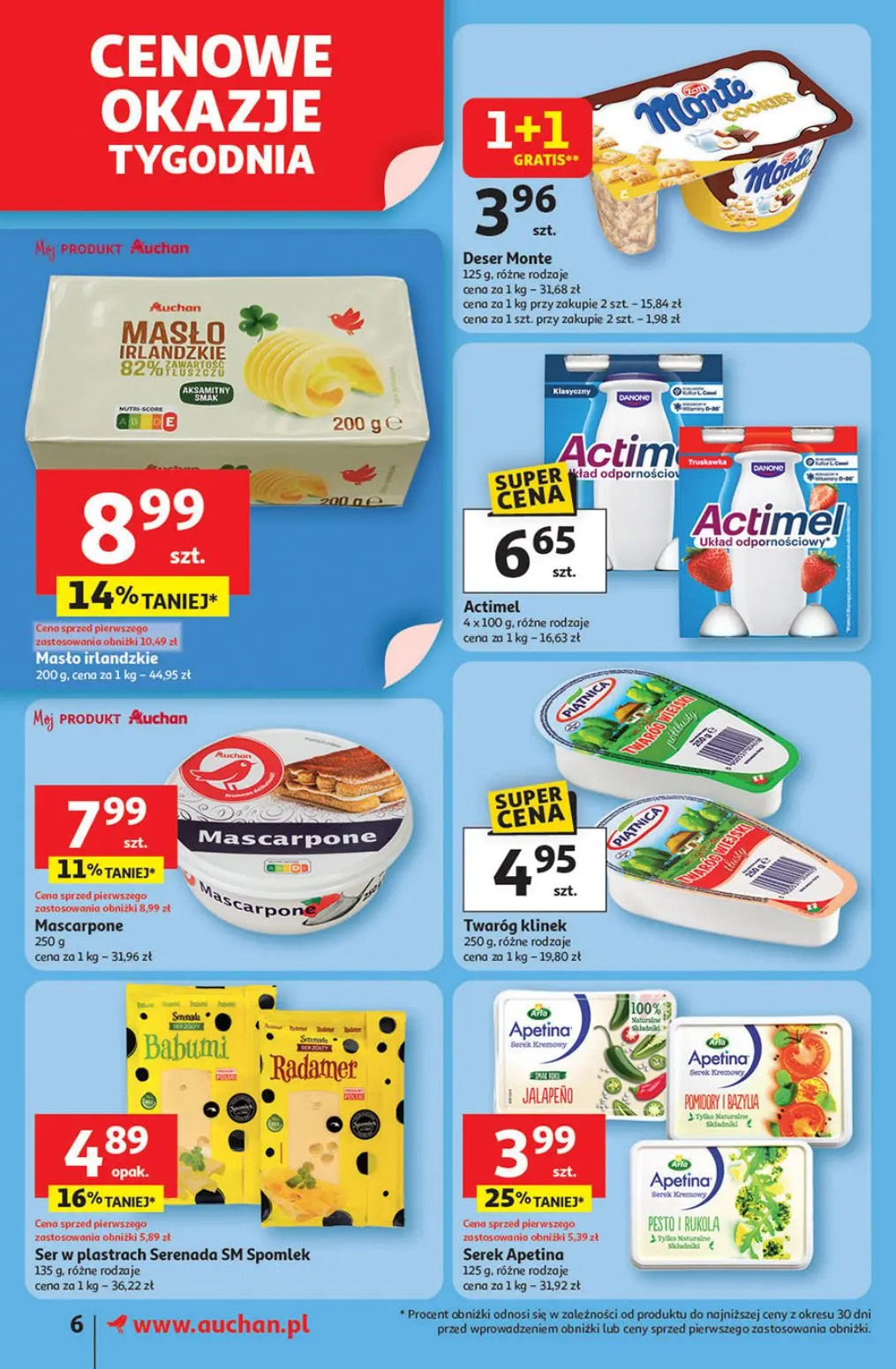 gazetka promocyjna Auchan Supermarket Lato pełne przyjemności - Strona 6