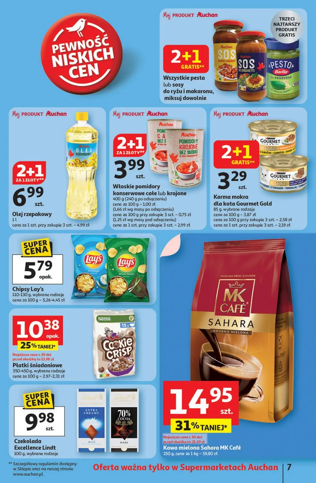 gazetka promocyjna Auchan Supermarket Lato pełne przyjemności - Strona 7
