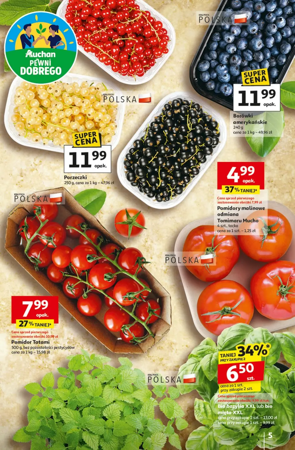 gazetka promocyjna Auchan Lato pełne przyjemności - Strona 5