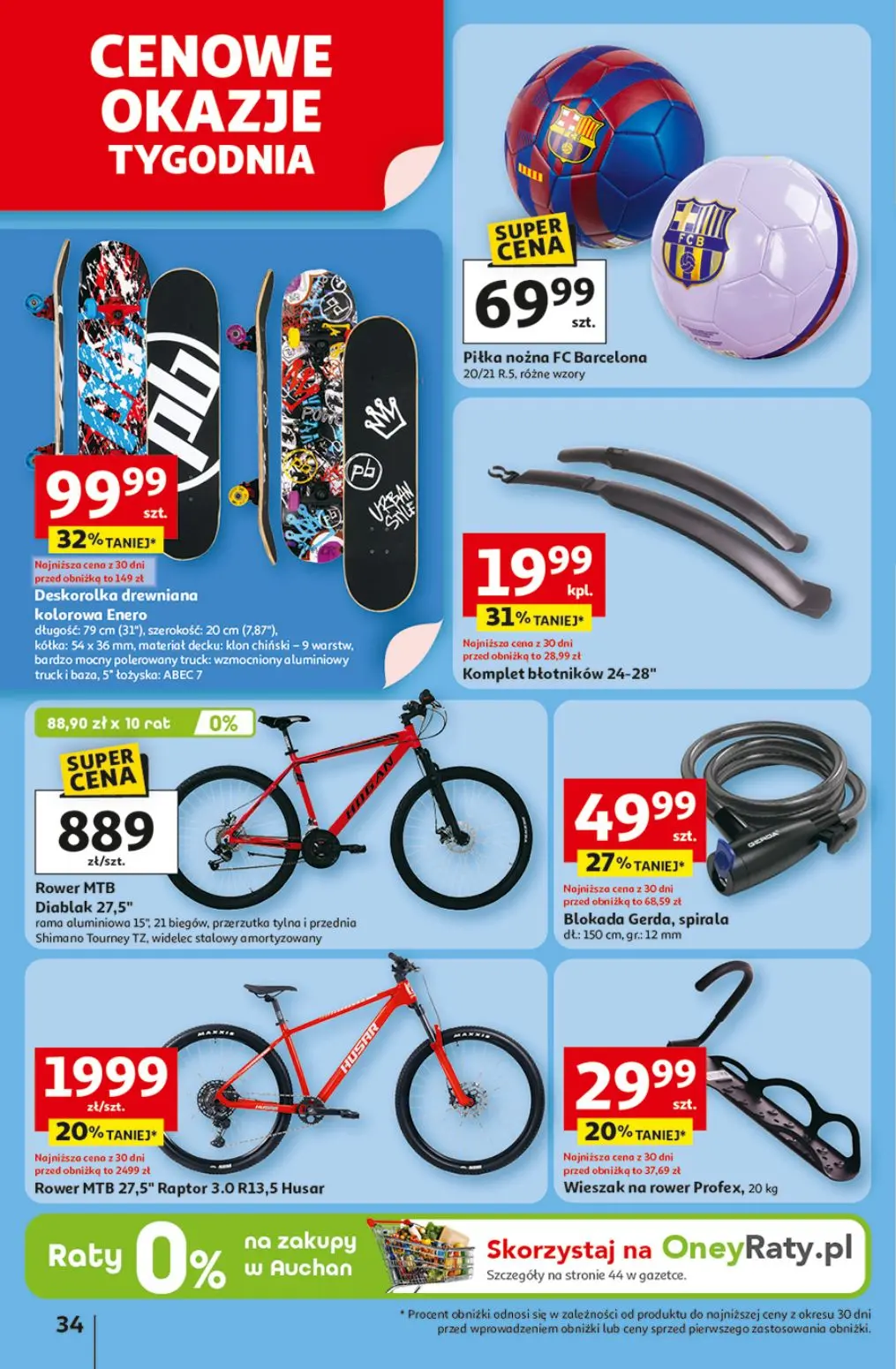 gazetka promocyjna Auchan Lato pełne przyjemności - Strona 34