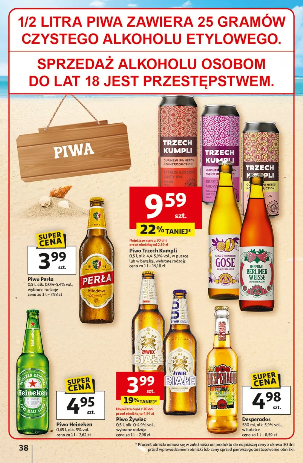 gazetka promocyjna Auchan Lato pełne przyjemności - Strona 38
