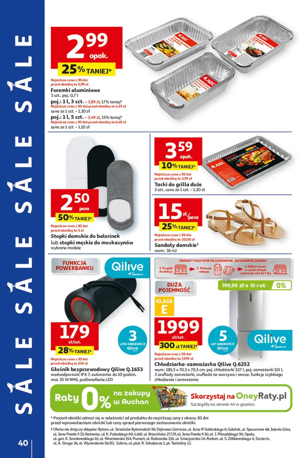 gazetka promocyjna Auchan Lato pełne przyjemności - Strona 40