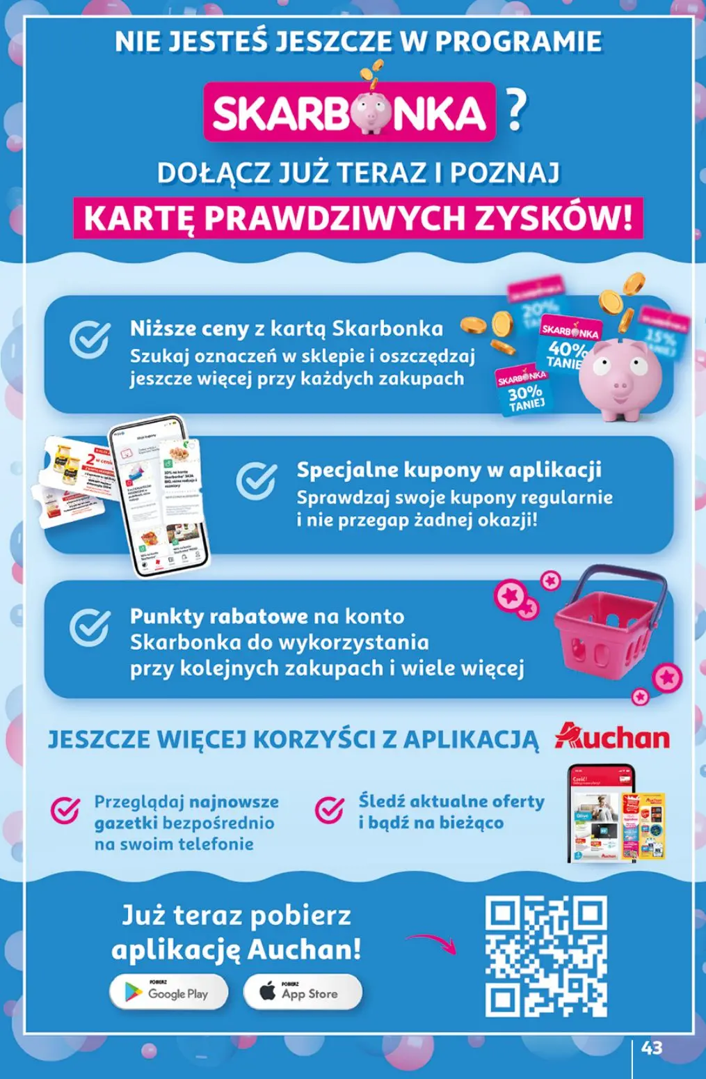 gazetka promocyjna Auchan Lato pełne przyjemności - Strona 43