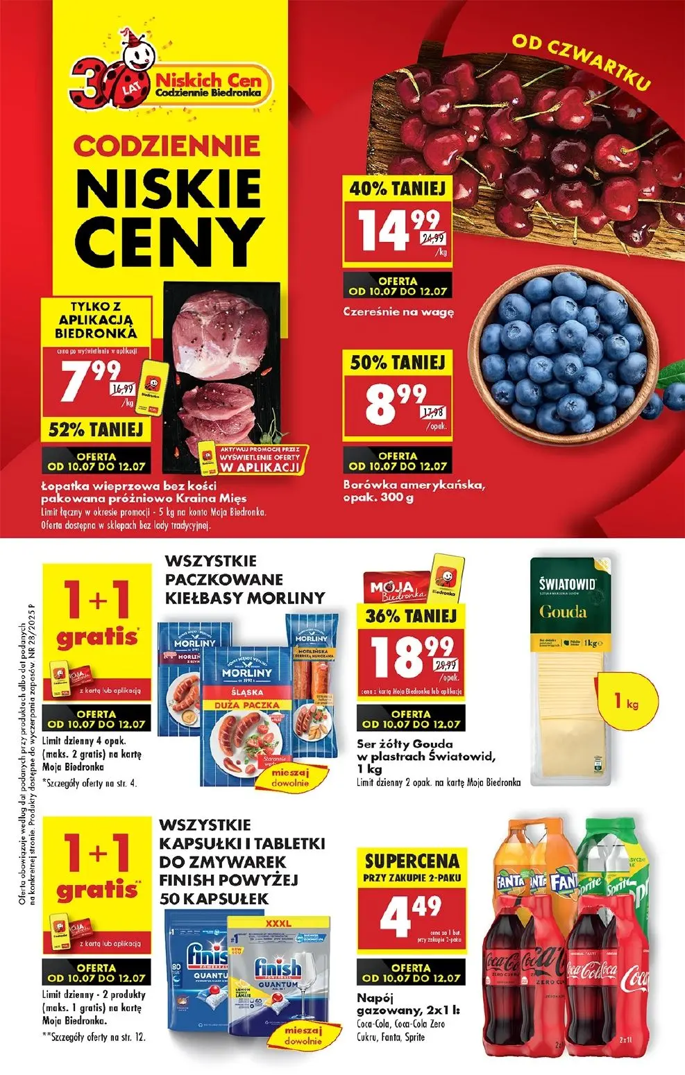 gazetka promocyjna Biedronka Od czwartku - Strona 1