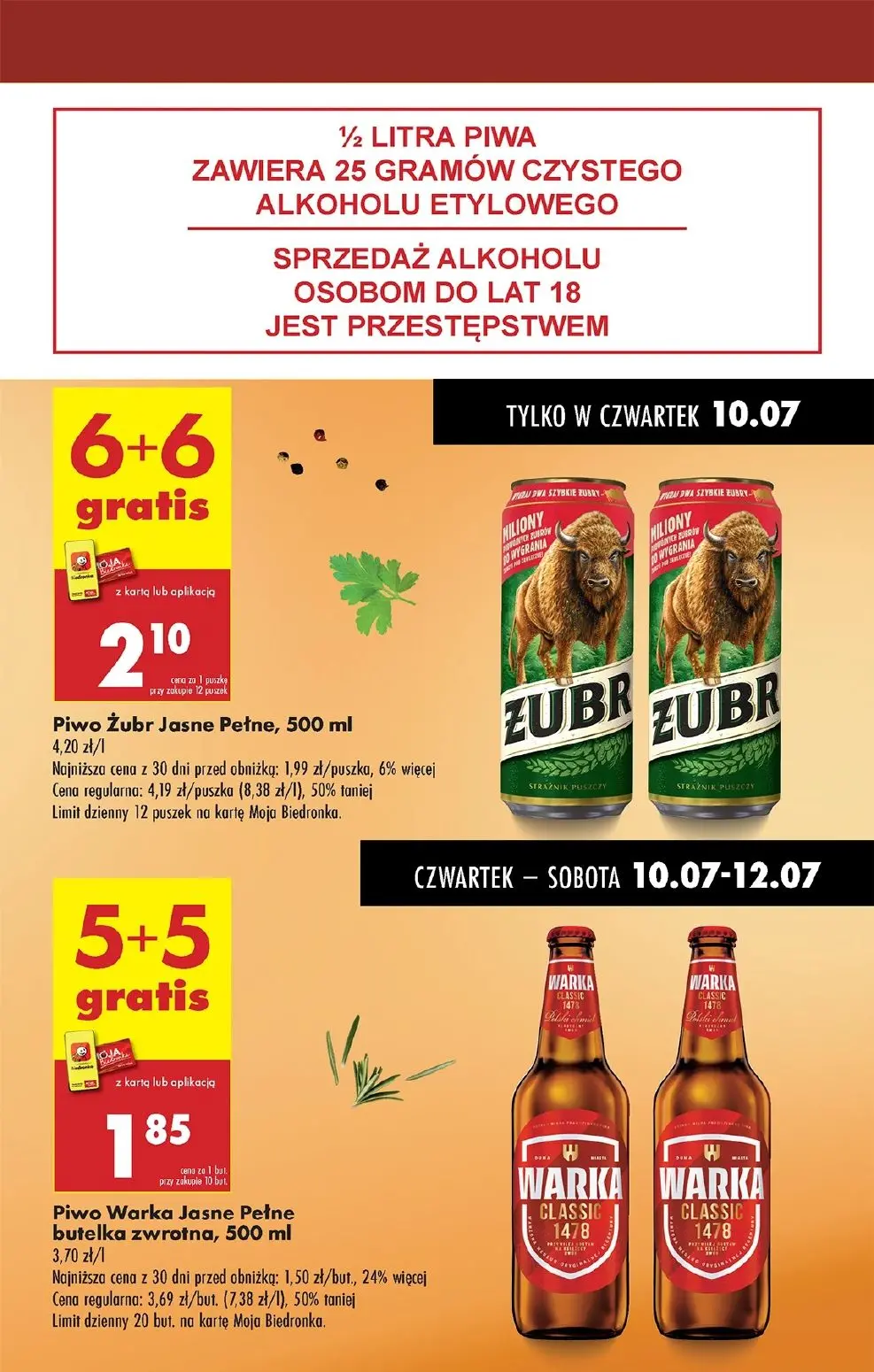 gazetka promocyjna Biedronka Od czwartku - Strona 7