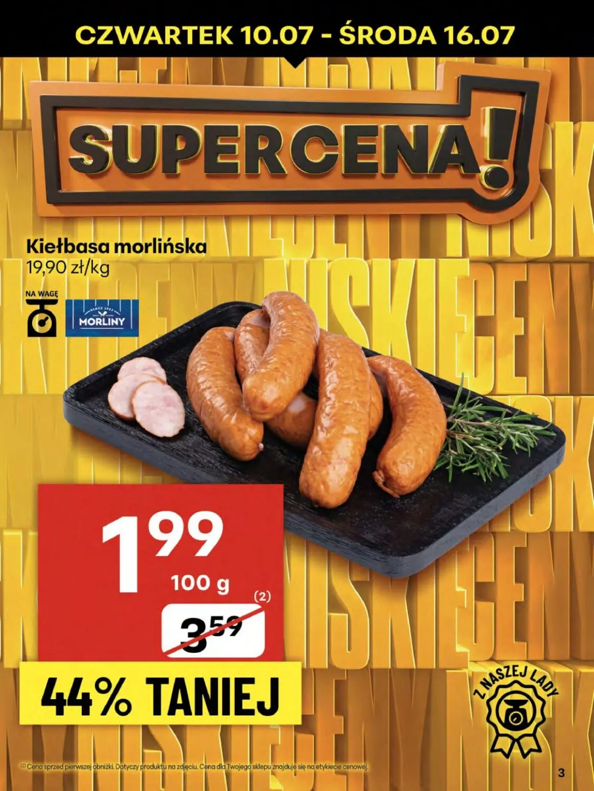 gazetka promocyjna Delikatesy Centrum Niskie ceny na grilla - Strona 3