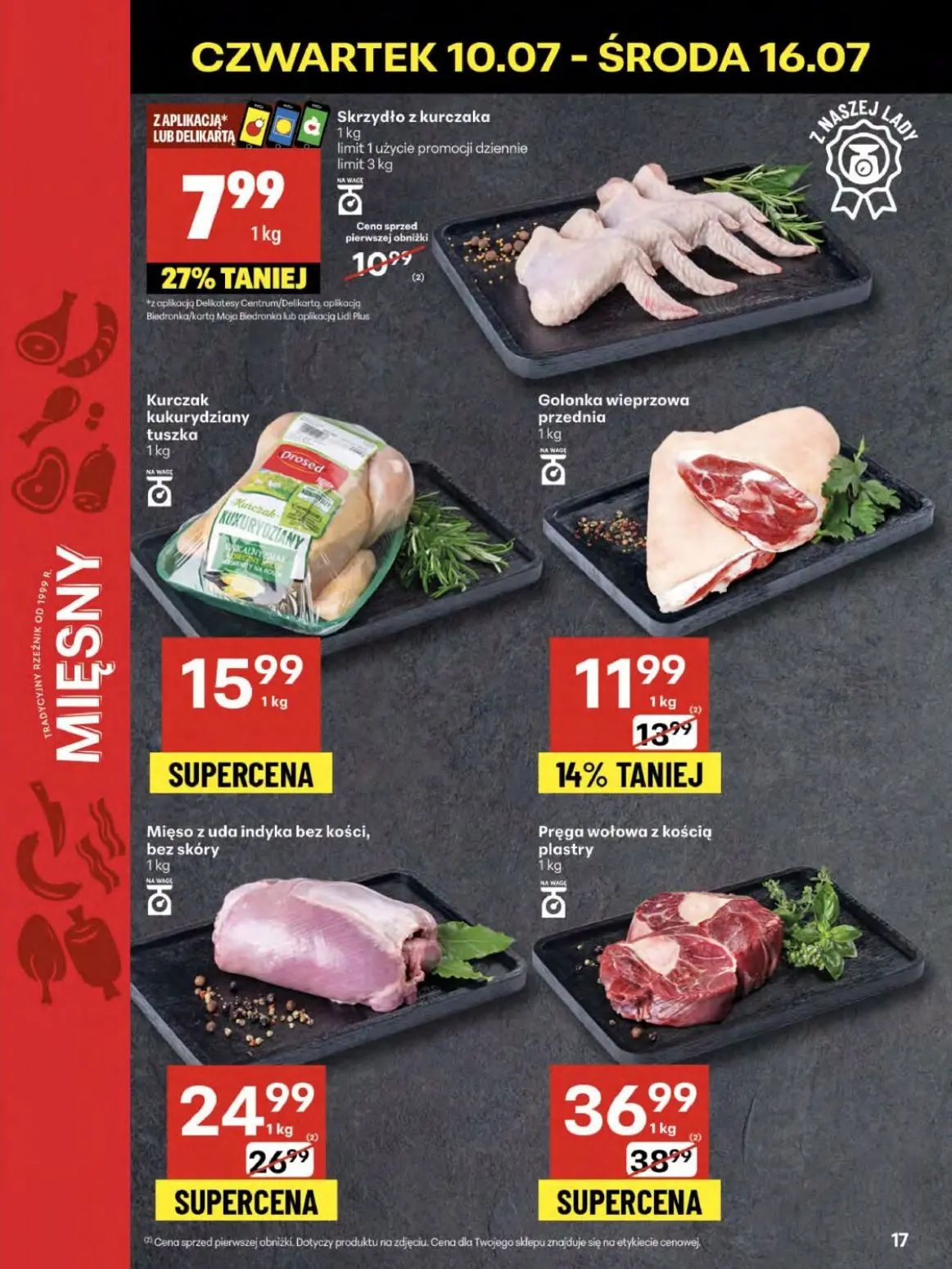 gazetka promocyjna Delikatesy Centrum Niskie ceny na grilla - Strona 17