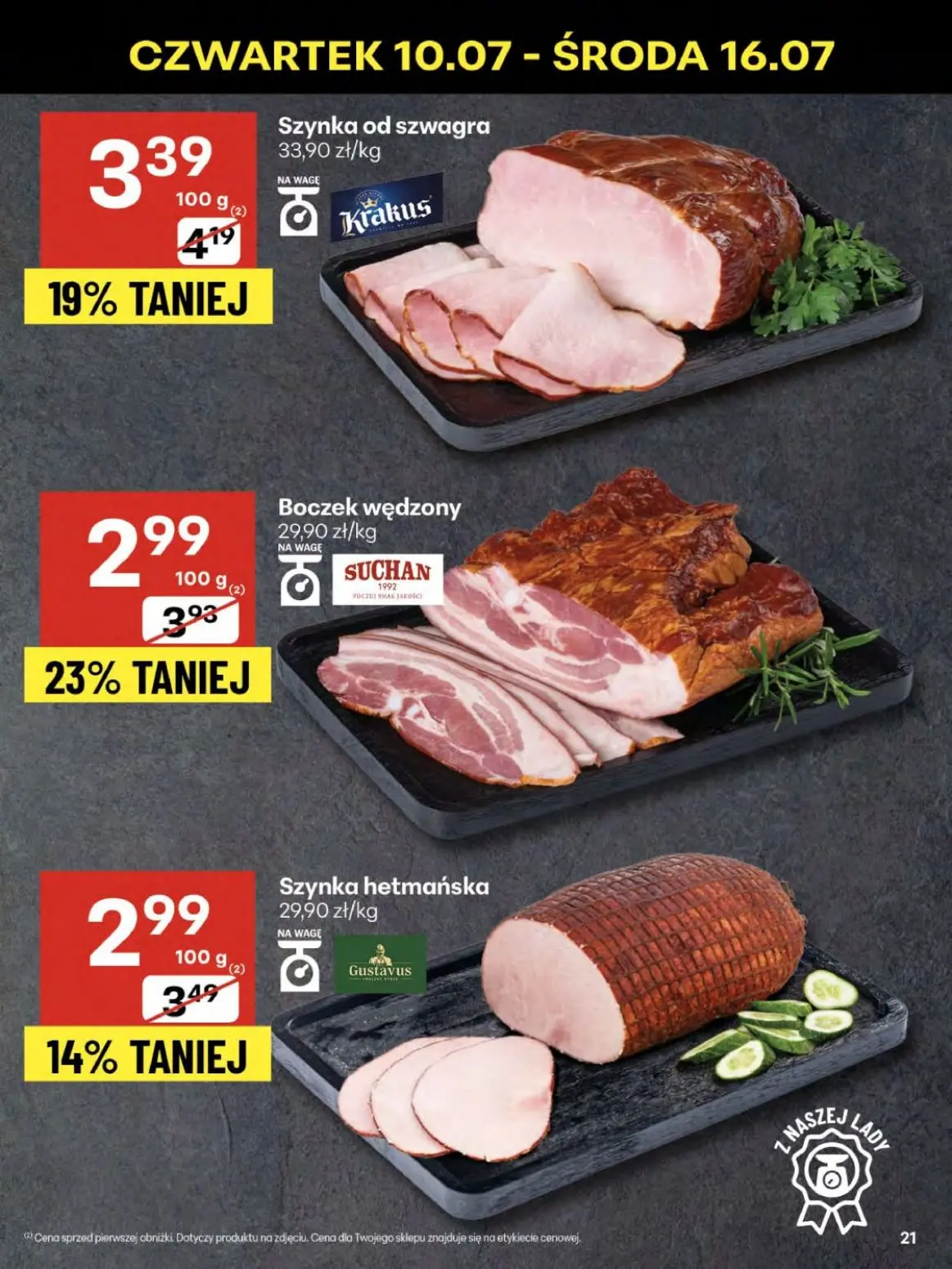 gazetka promocyjna Delikatesy Centrum Niskie ceny na grilla - Strona 21