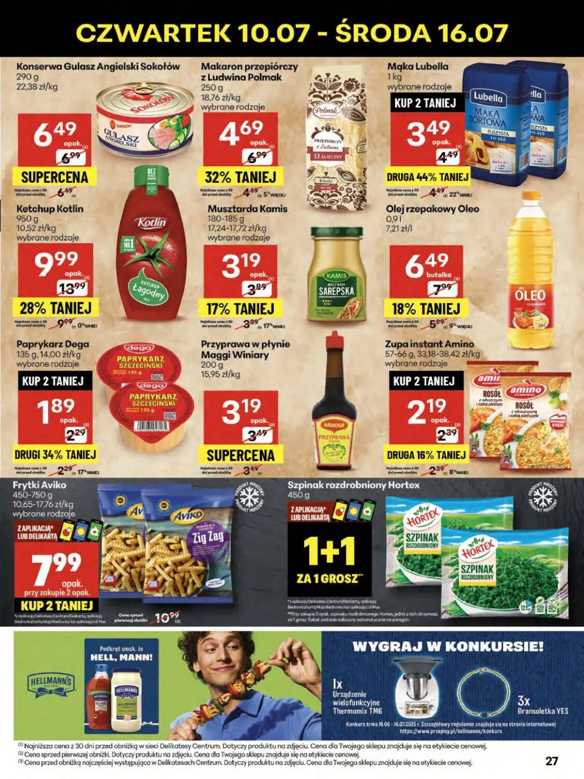 gazetka promocyjna Delikatesy Centrum Niskie ceny na grilla - Strona 27