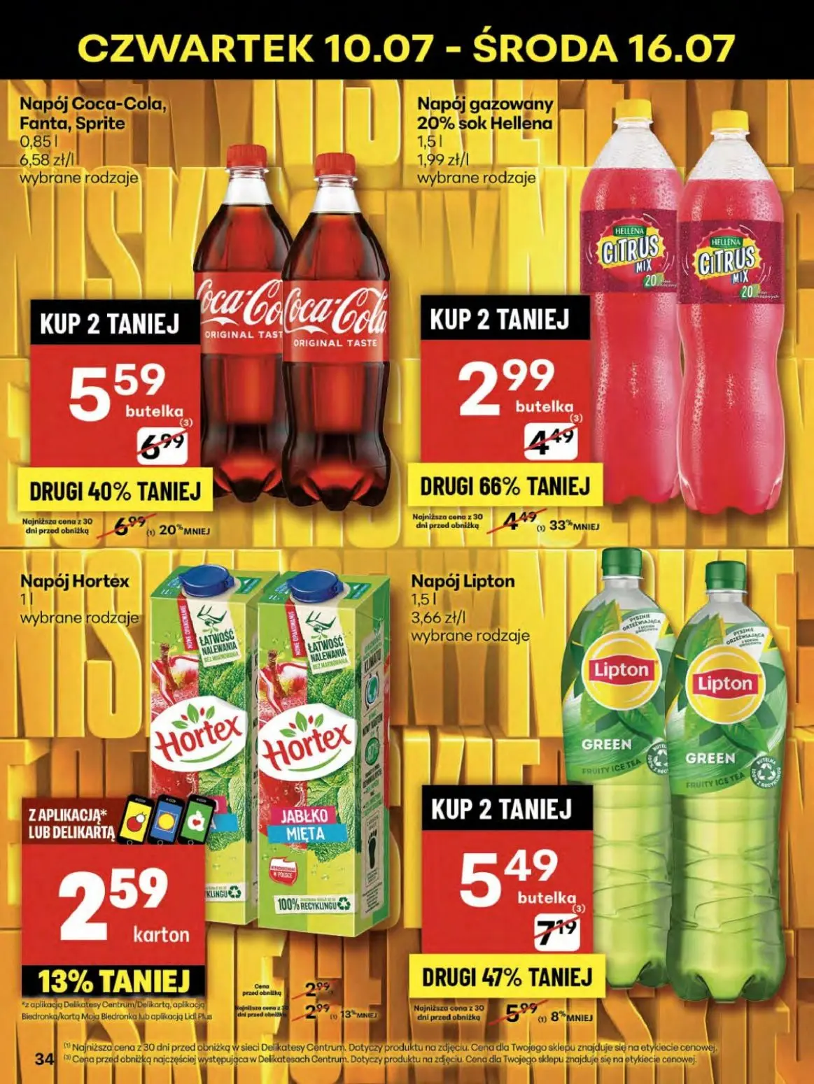 gazetka promocyjna Delikatesy Centrum Niskie ceny na grilla - Strona 34
