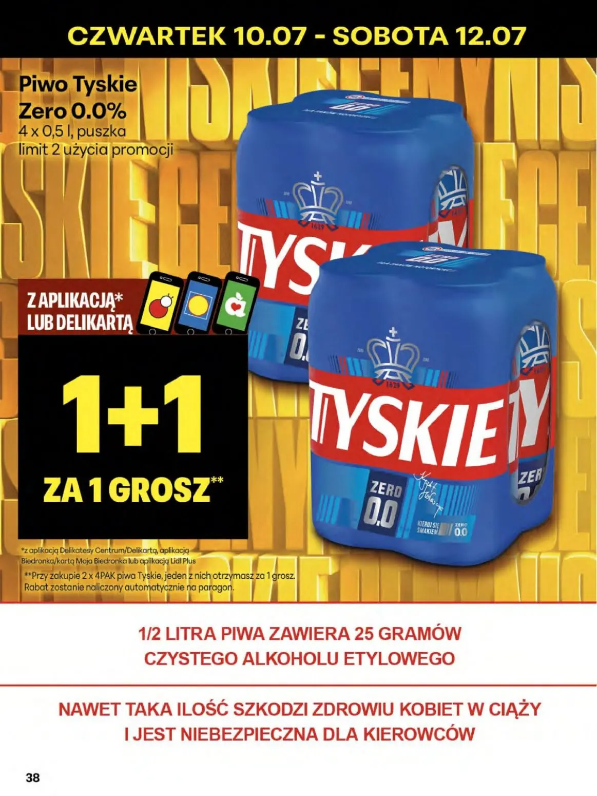gazetka promocyjna Delikatesy Centrum Niskie ceny na grilla - Strona 38