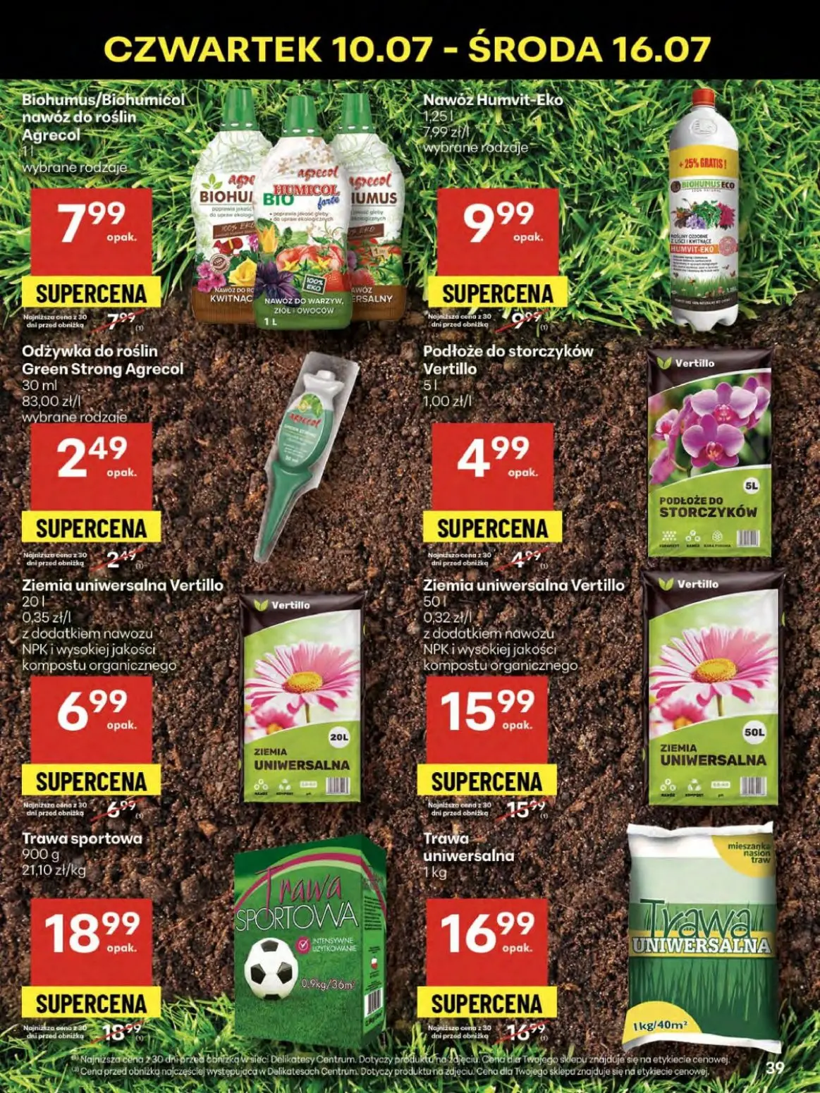 gazetka promocyjna Delikatesy Centrum Niskie ceny na grilla - Strona 39