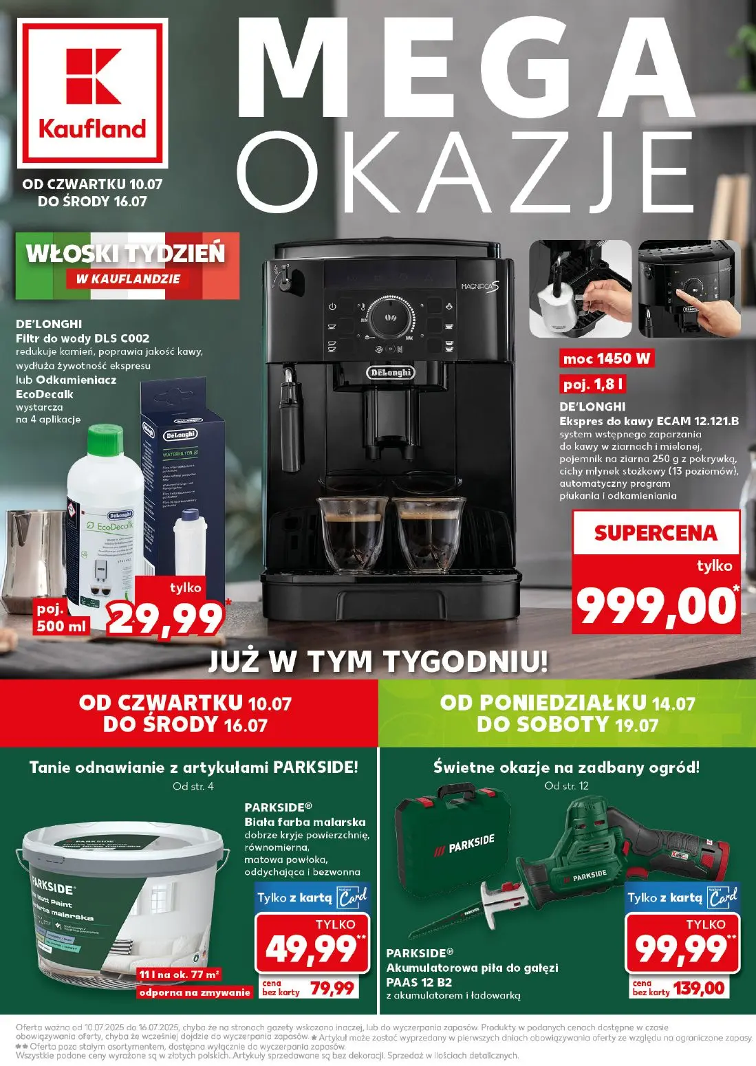 gazetka promocyjna Kaufland Mega okazje - Strona 1