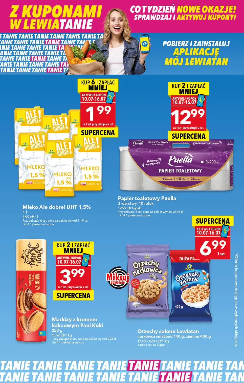 gazetka promocyjna LEWIATAN Z kuponami w Lewiatanie - Strona 1