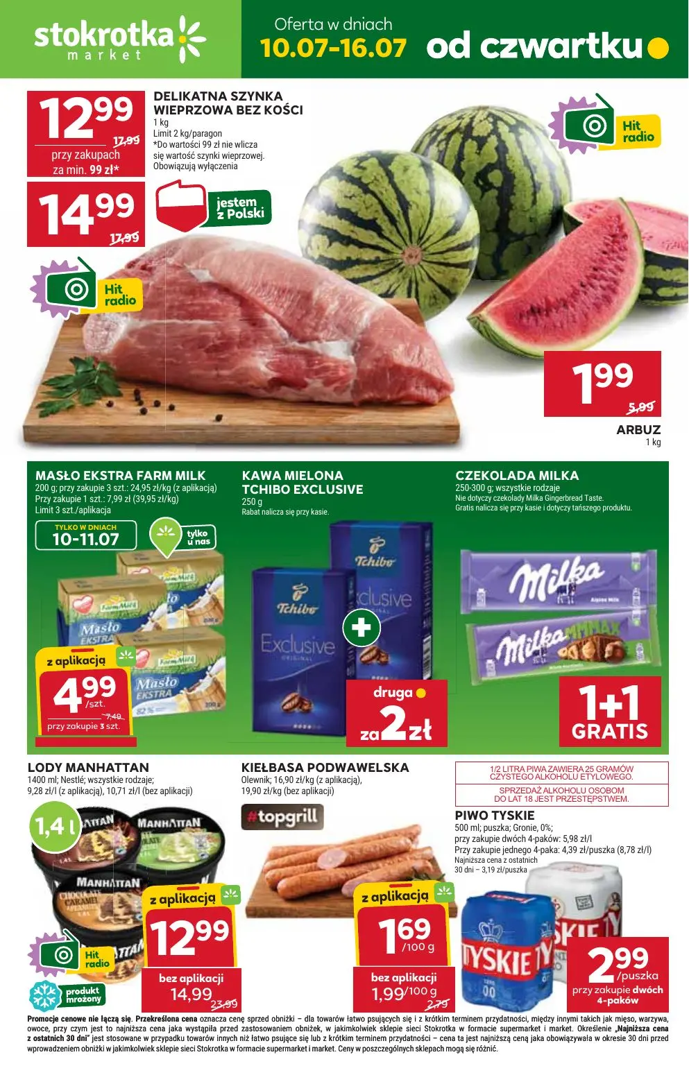gazetka promocyjna Stokrotka Market Od czwartku - Strona 1