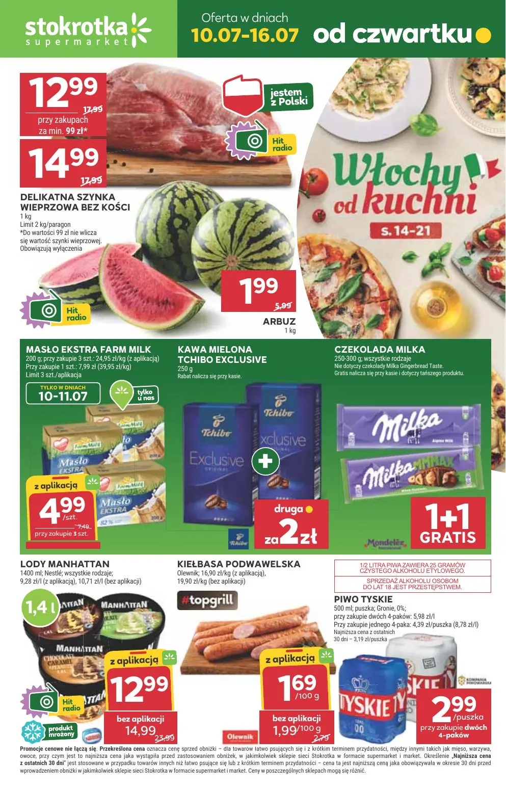 gazetka promocyjna Stokrotka Supermarket Od czwartku - Strona 1